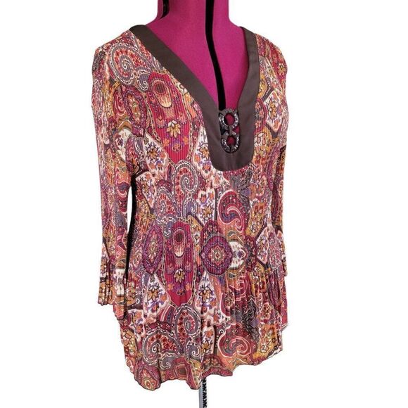 Dress Barn Paisley Tunic (Size 3X) - Picture 7 of 7